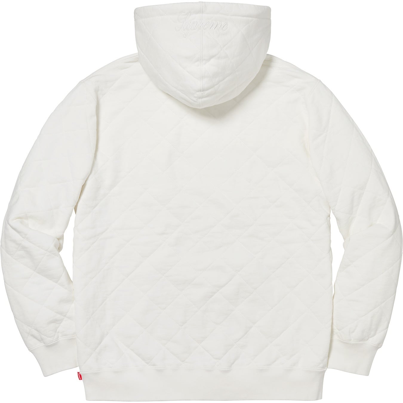 Quilted Hooded Sweatshirt view 2